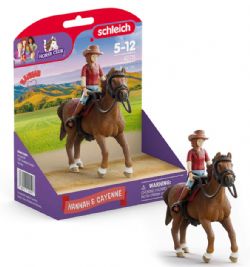 SCHLEICH - HORSE CLUB HANNAH & CAYENNE #42711 *EXCLUSIF À CHICOUTIMI*